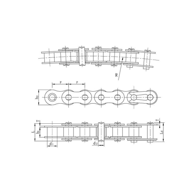 স্থিতিশীল কর্মক্ষমতা টেকসই পাশ নম চেইন