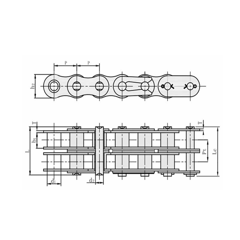 হাই টেনসাইল স্ট্রেন্থ কার পার্কিং চেইন