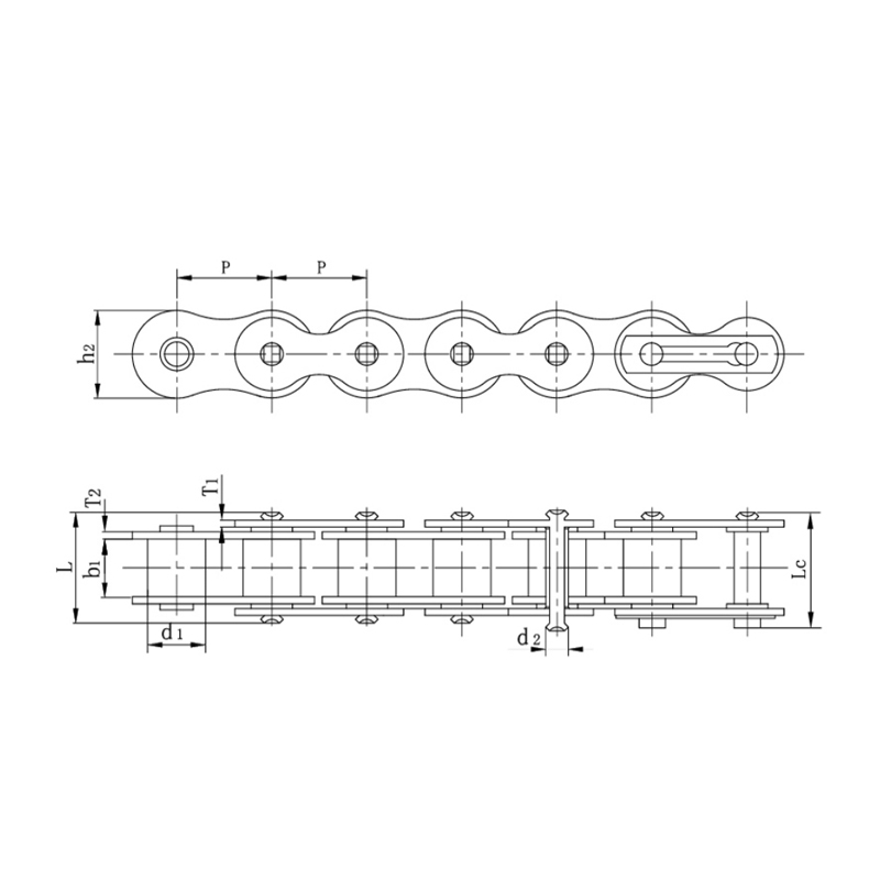 এক্স-রিং মোটরসাইকেল চেইন
