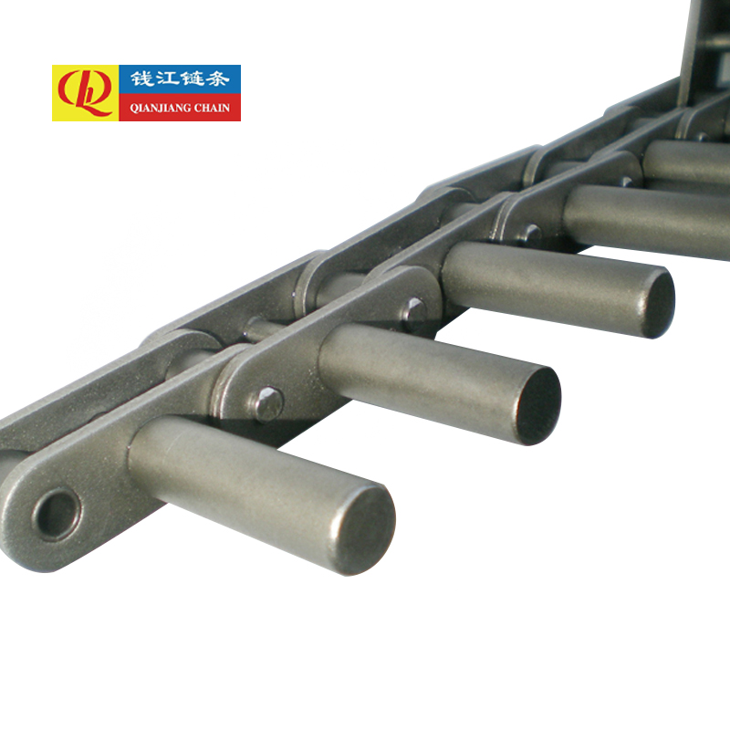 বর্ধিত পিন সহ ডাবল পিচ পরিবাহক চেইন